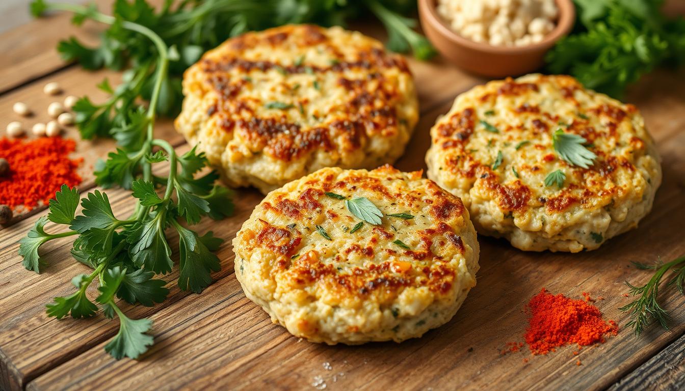 Seasoning mackerel patties