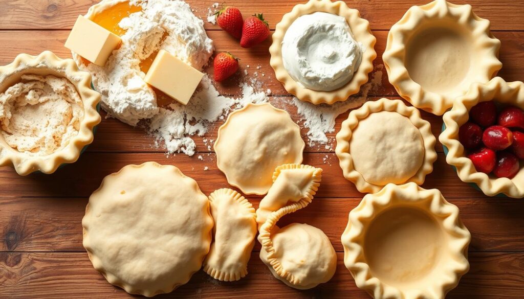 3 ingredient pie crust variations