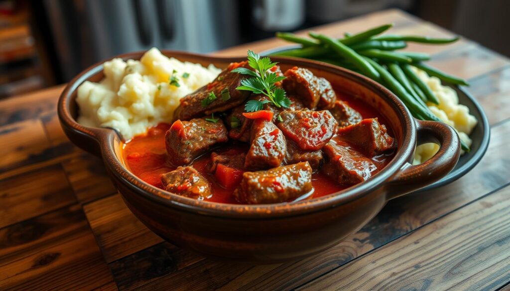 Braised Meat in Tomato Sauce