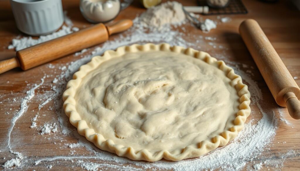 Homemade pie crust