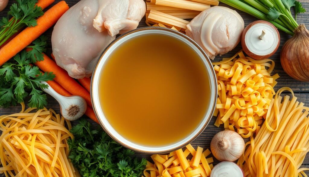 chicken noodle soup ingredients