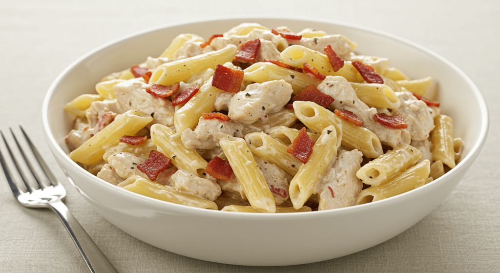 Chicken Bacon Ranch Pasta