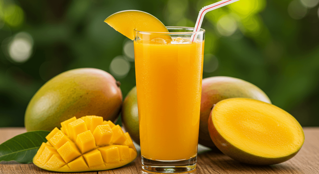 Mango and juice