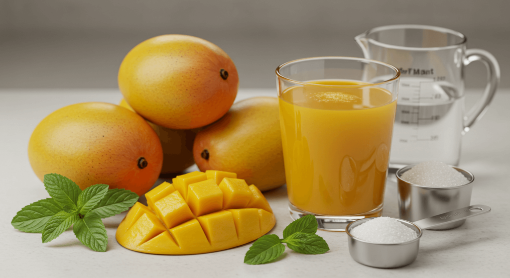 How to make mango juice
