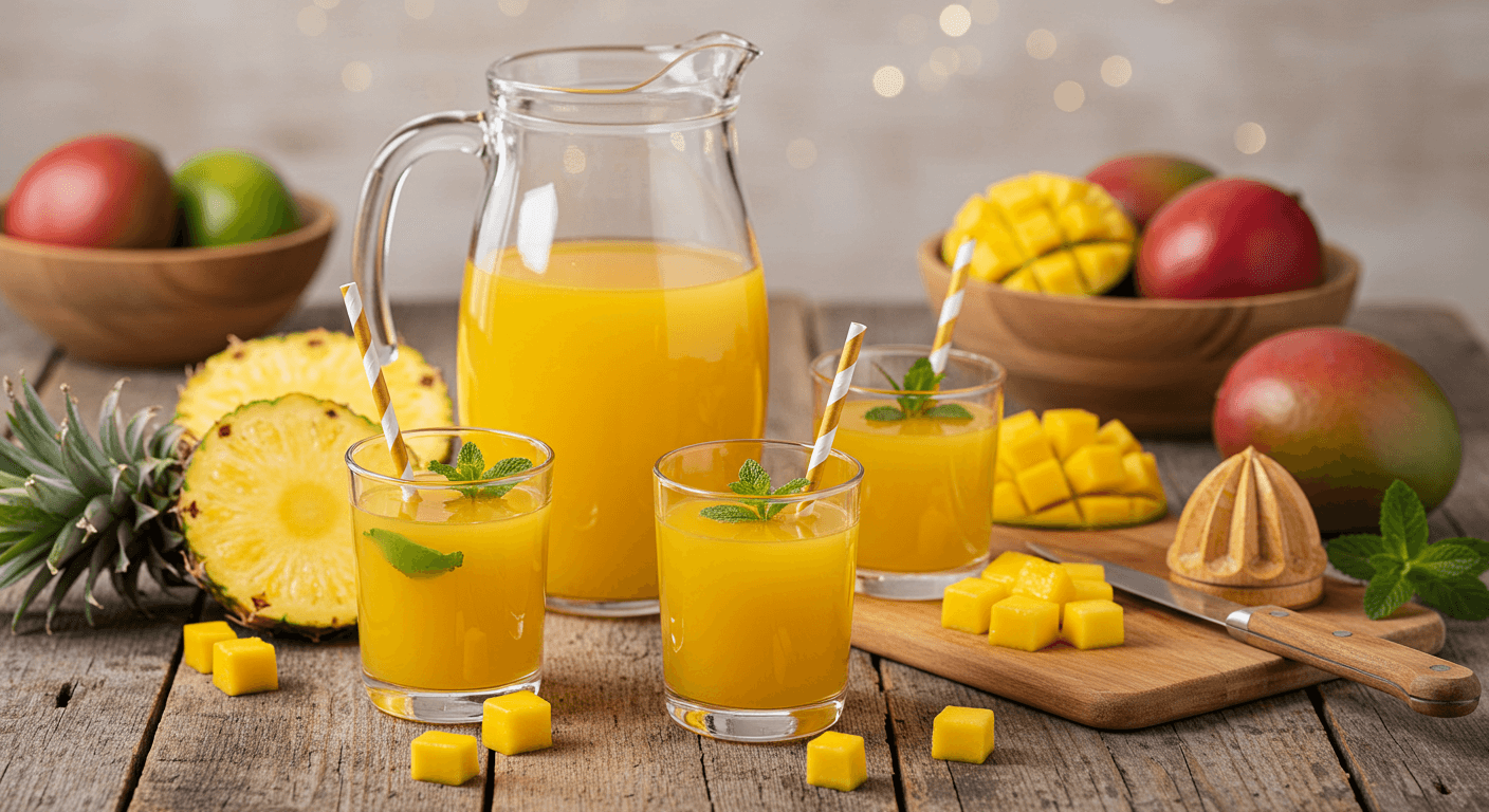 Pineapple Mango Juice