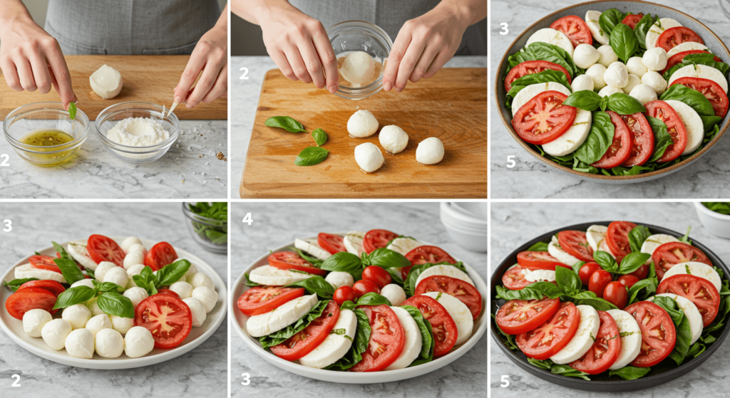 Healthy BJ's Tomato Mozzarella  salad recipes
