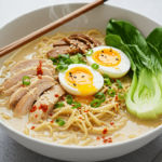 Creamy chicken ramen