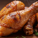 Smoked chicken drumsticks