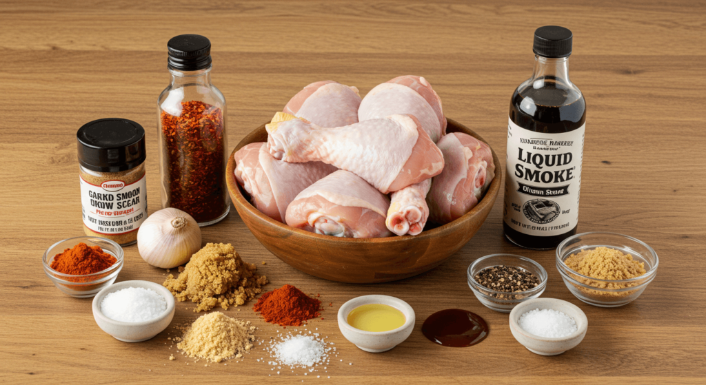 Smoked Chicken Thighs Ingredients