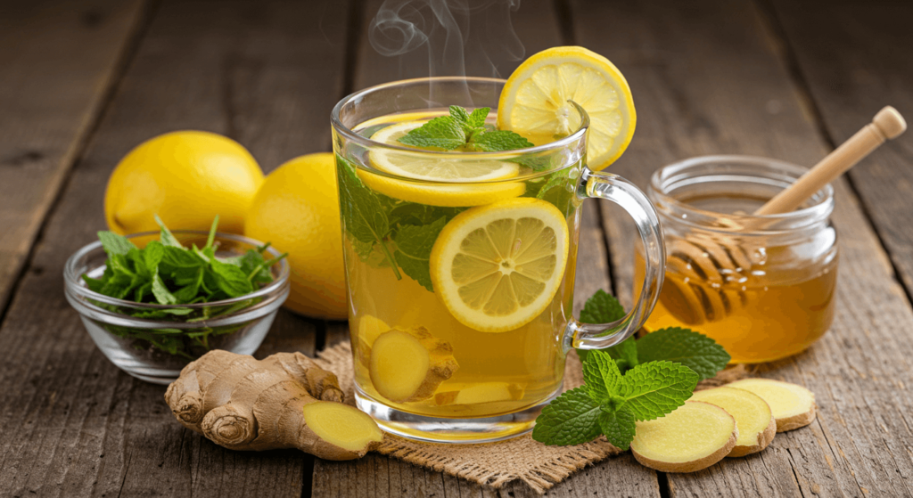 Ingredients FOR lemon balm  