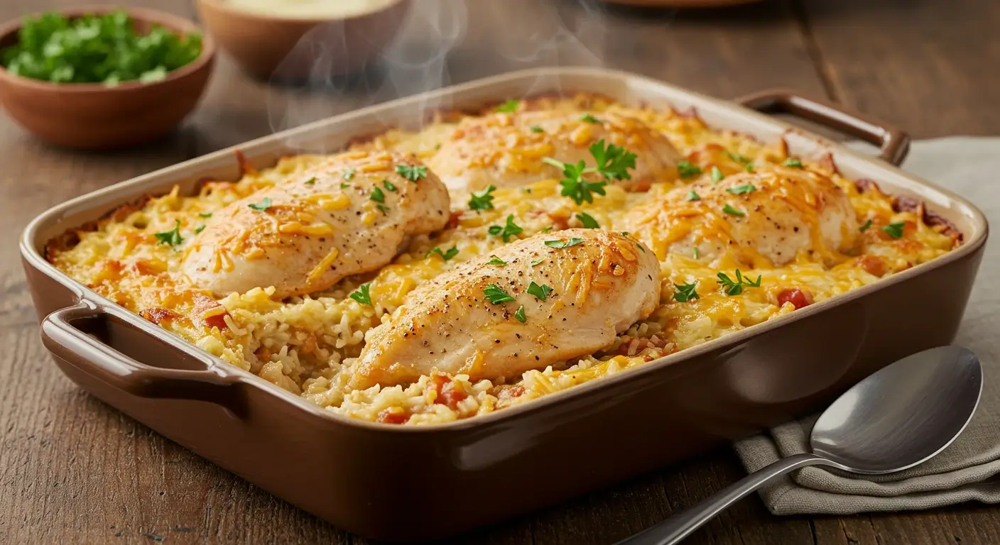 forgotten chicken and rice recipe