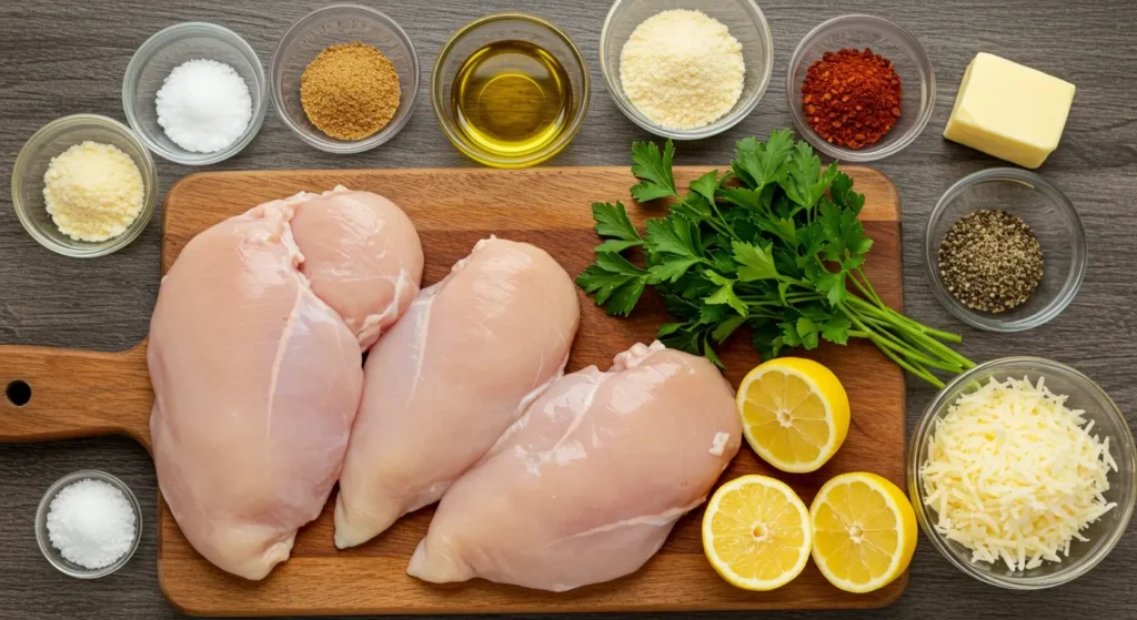 Ingredients for Texas Roadhouse Herb-Crusted Chicken